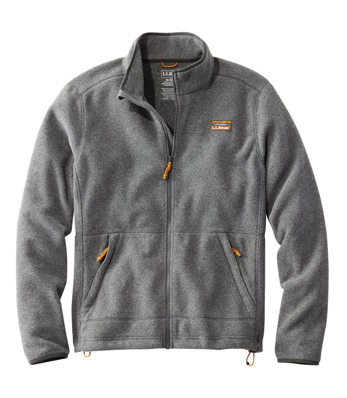 L.L. Bean Ms Mountain Classic Fleece Jacket - Regular Charcoal Heather