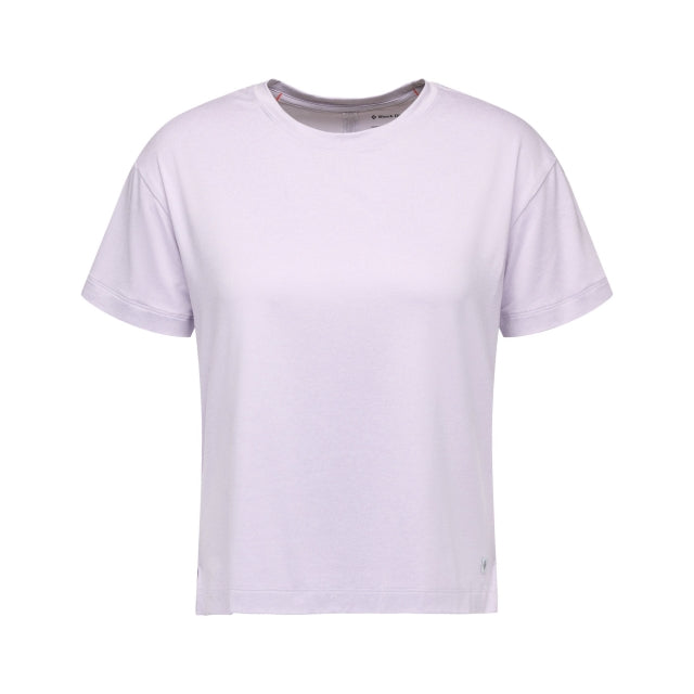 Black Diamond Ws Circuit Short Sleeve Tee Long oft Lilac / S