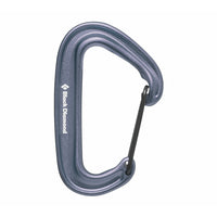 Black Diamond MiniWire Carabiner Light Gray