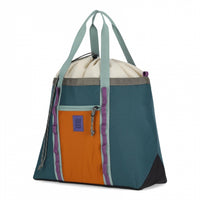 Topo Designs Mountain Utility Tote Pond Blue/Spice