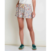 Toad and Co Ws Taj Hemp Pull-On Short North Shore Shape Print