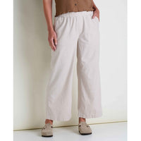Toad and Co Ws Taj Hemp Wide Leg Pant Oatmeal