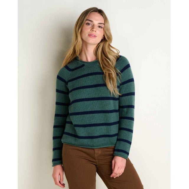 Toad and Co Ws Alpineglo Sweater Cilantro Pattern