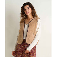 Toad and Co Ws Sespe Sherpa Vest Cocoa