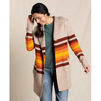 Toad and Co Ws Merino Heartfelt Hoodie Cedar