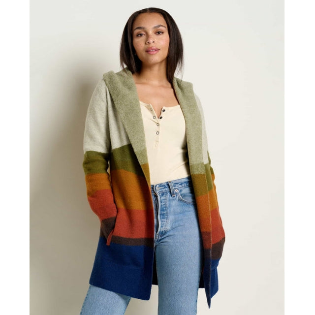 Toad and Co Ws Merino Heartfelt Hoodie Cinnamon