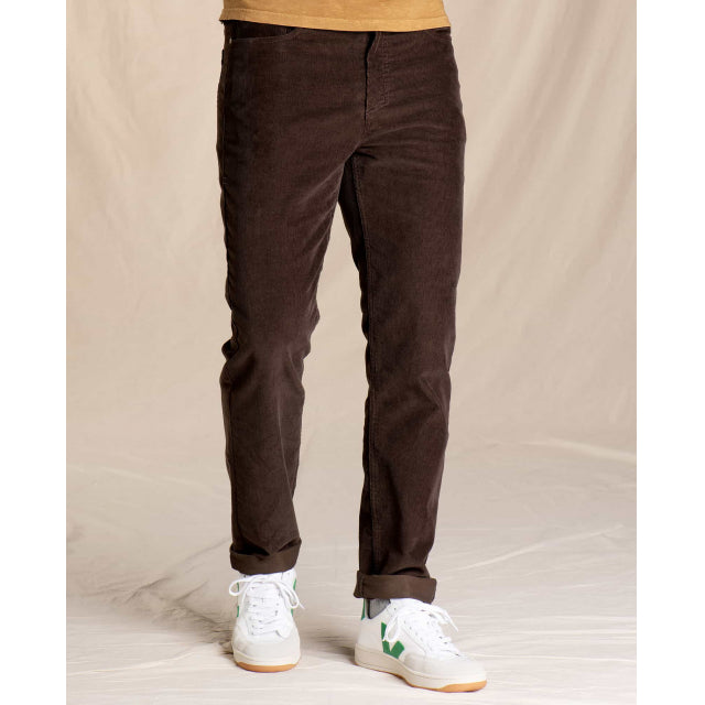 Toad and Co Ms Coaster Cord Slim Pant Barnwood / 32