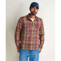 Toad and Co Ms Ranchero LS Shirt Carob Pattern
