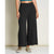 Toad and Co Ws Chaka Wide Leg Crop Pant Black Texture