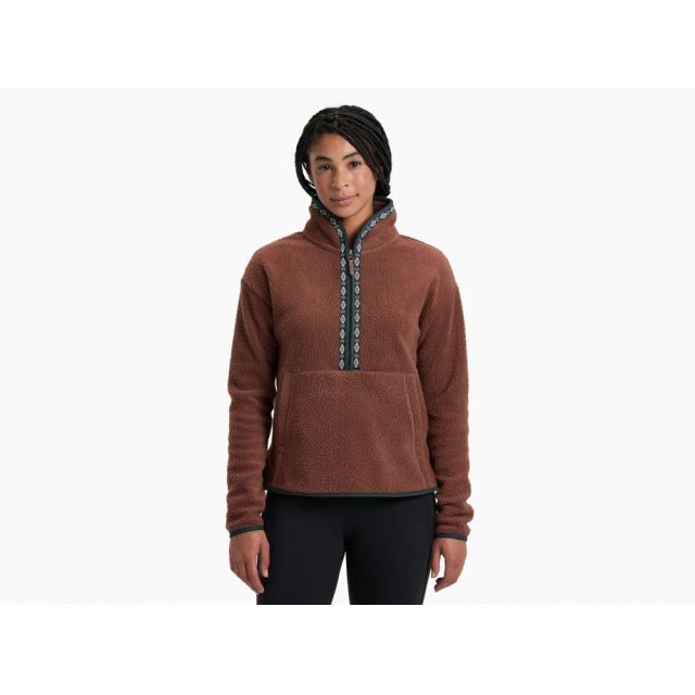 Kuhl Ws Hygge 1/2 Zip Mocha