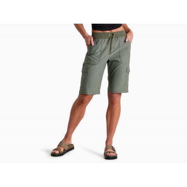 Kuhl Ws Trekr Pull On Cargo Short - 11 Olive