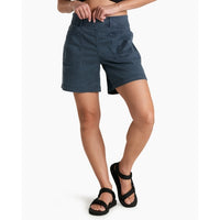 Kuhl Ws Kultivatr Pull On Short 6 Metal Blue