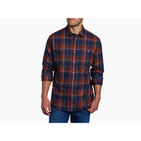 Kuhl Ms Fugitive Flannel LS Blue Fuzion