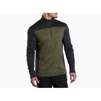 Kuhl Ms Ryzer 1/4 Zip Green Smoke