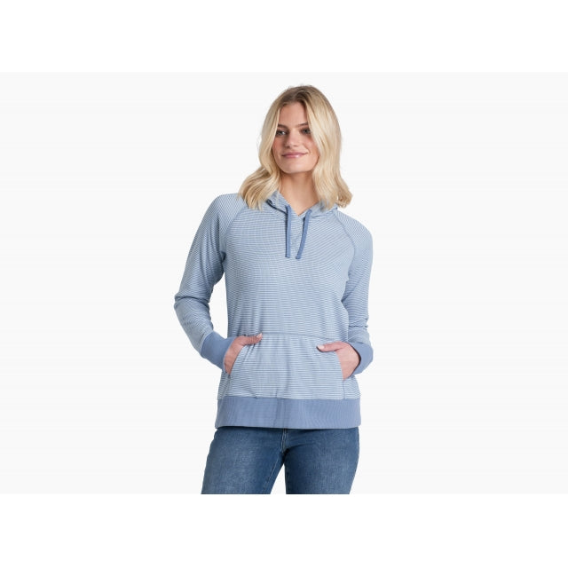 Kuhl Ws Stria Pullover Hoody Slate Green