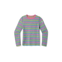 Smartwool Ks Classic Thermal Merino Baselayer Crew Cascade Multi Stripe