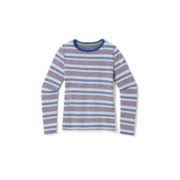 Smartwool Ks Classic Thermal Merino Baselayer Crew Winter Sky Multi Stripe