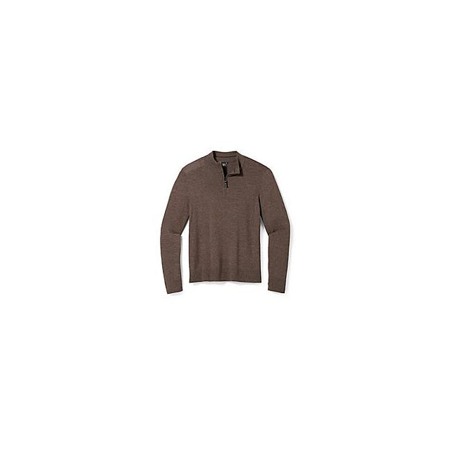 Smartwool Ms Sparwood 1/2 Zip Sweater Flint Heather-Shale Heather