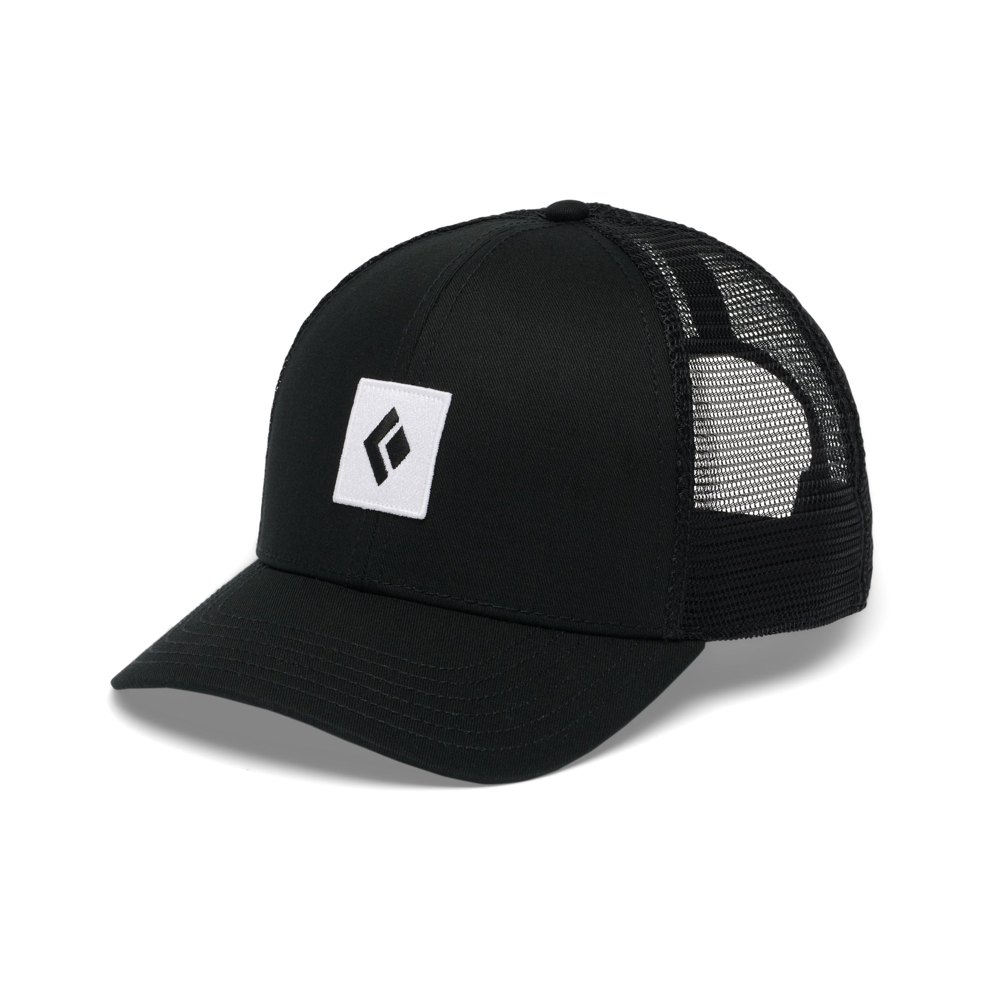 Black Diamond BD Trucker Hat Black-BlackWhite Icon Patch