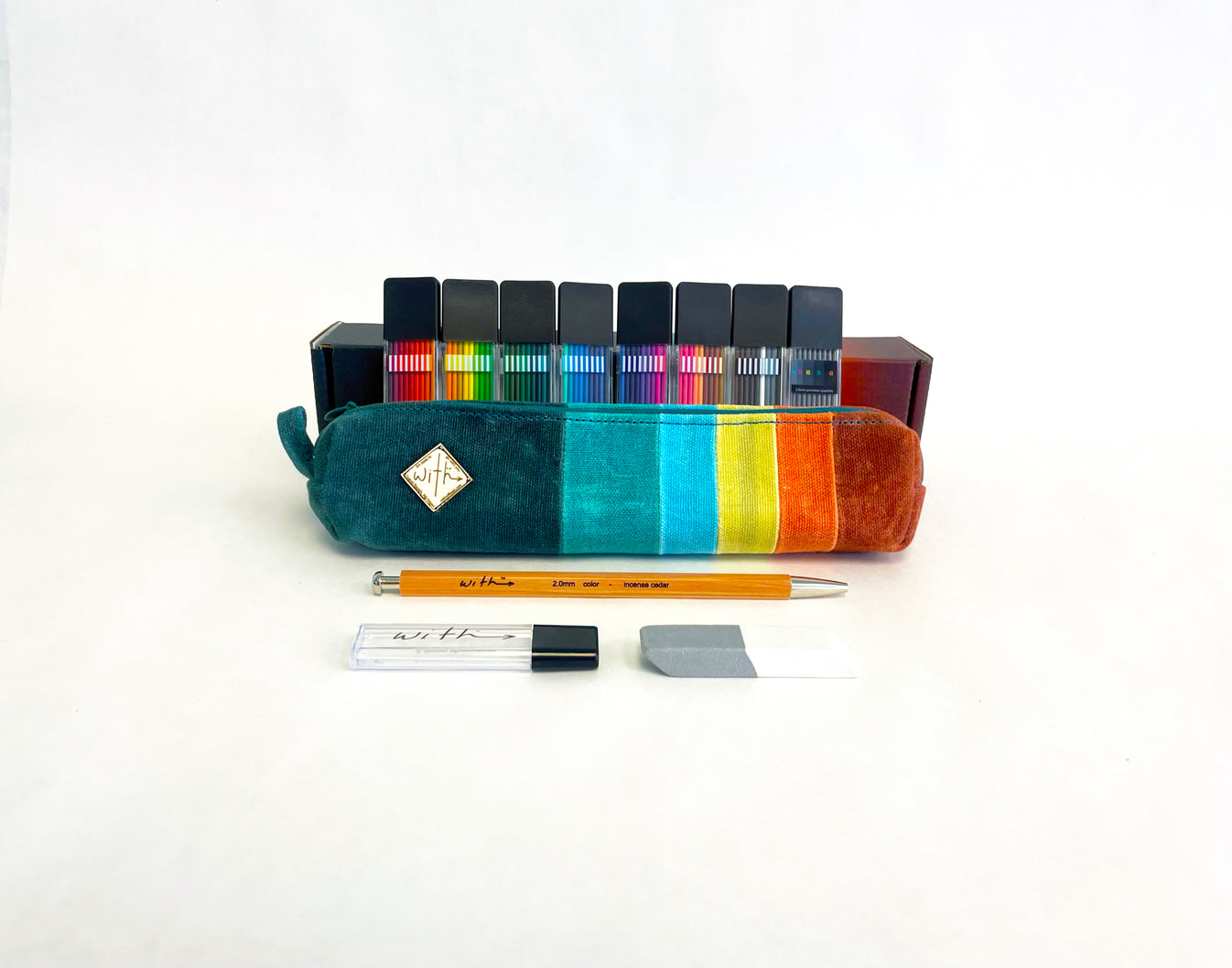 With 72 Lead Deluxe Drawing Set