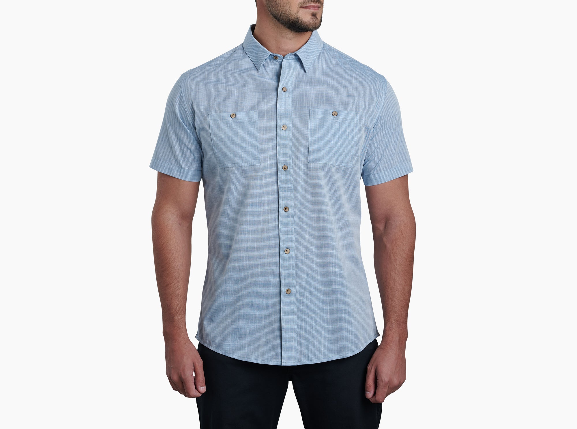 Kuhl Ms Karib SS Horizon Blue