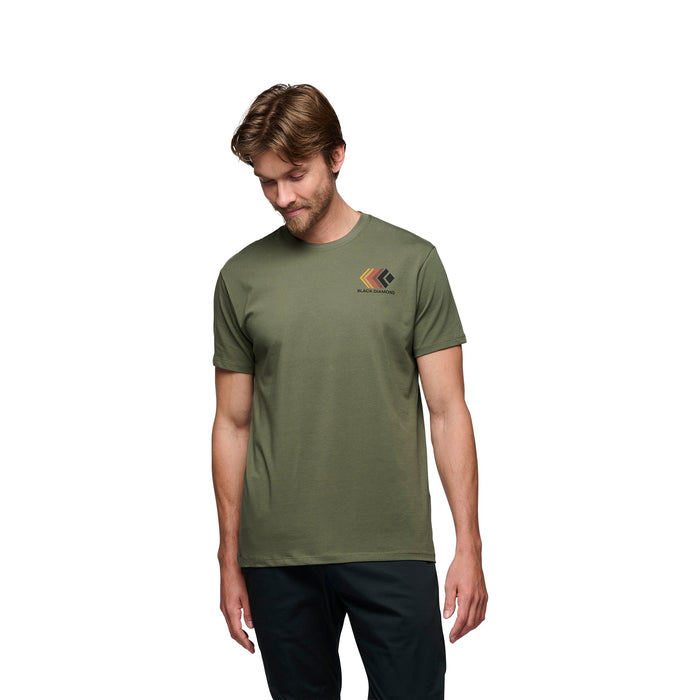 Black Diamond Ms Faded Short Sleeve Tee Tundra