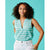 Carve Designs Ws Dylan Tank Sea Glass Tie Dye Stripe