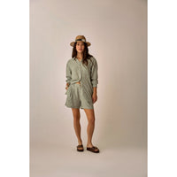 Carve Designs Ws Suki Linen Short Fatigue Chambray