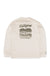 Cream long-sleeve shirt back view with camping van graphic and 'If This Is Camping Then I Am A Camper' text