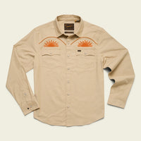 Howler Brothers Ms Crosscut Deluxe Snapshirt El Sol: Gold
