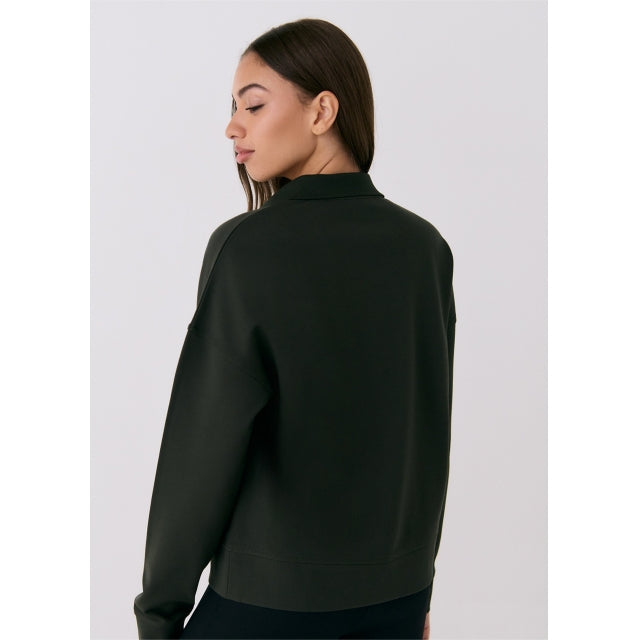 Lole Ws Mindset Polo Top Olive