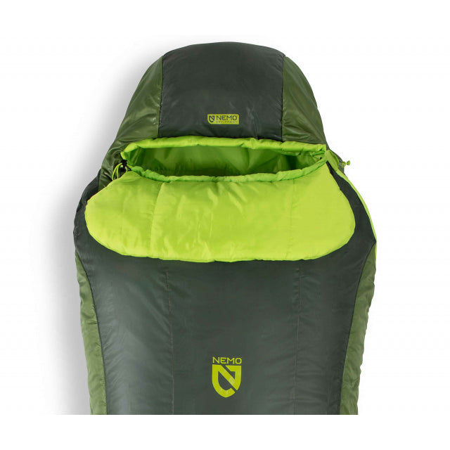 Nemo Ms Tempo Sleeping Bag 35° Sapling/Dark Timber / Long