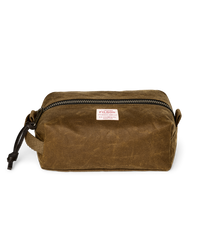 Filson Tin Cloth Travel Kit Dark Tan