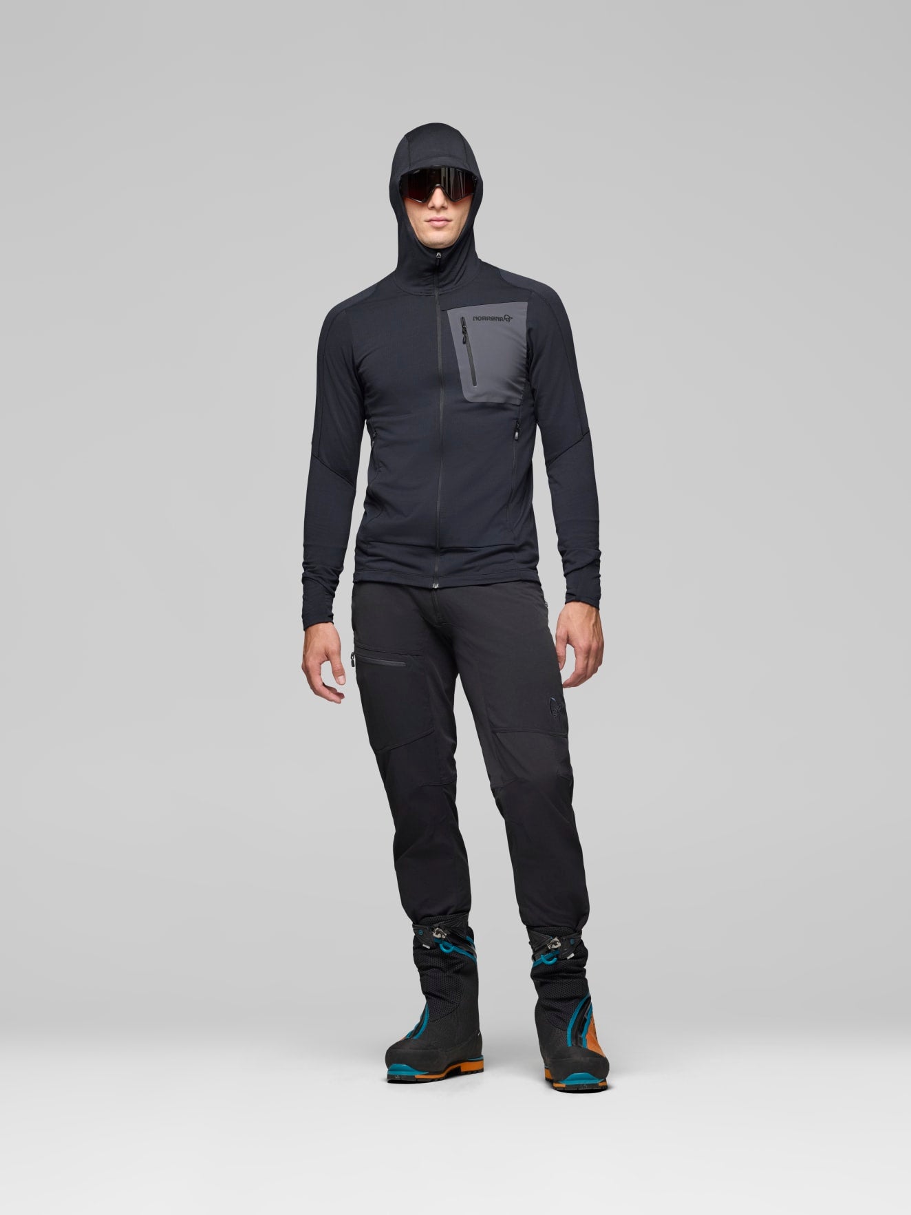 M's Falketind Power Grid Zip Hood