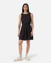 tentree Ws Hemlock Dress Meteorite Black