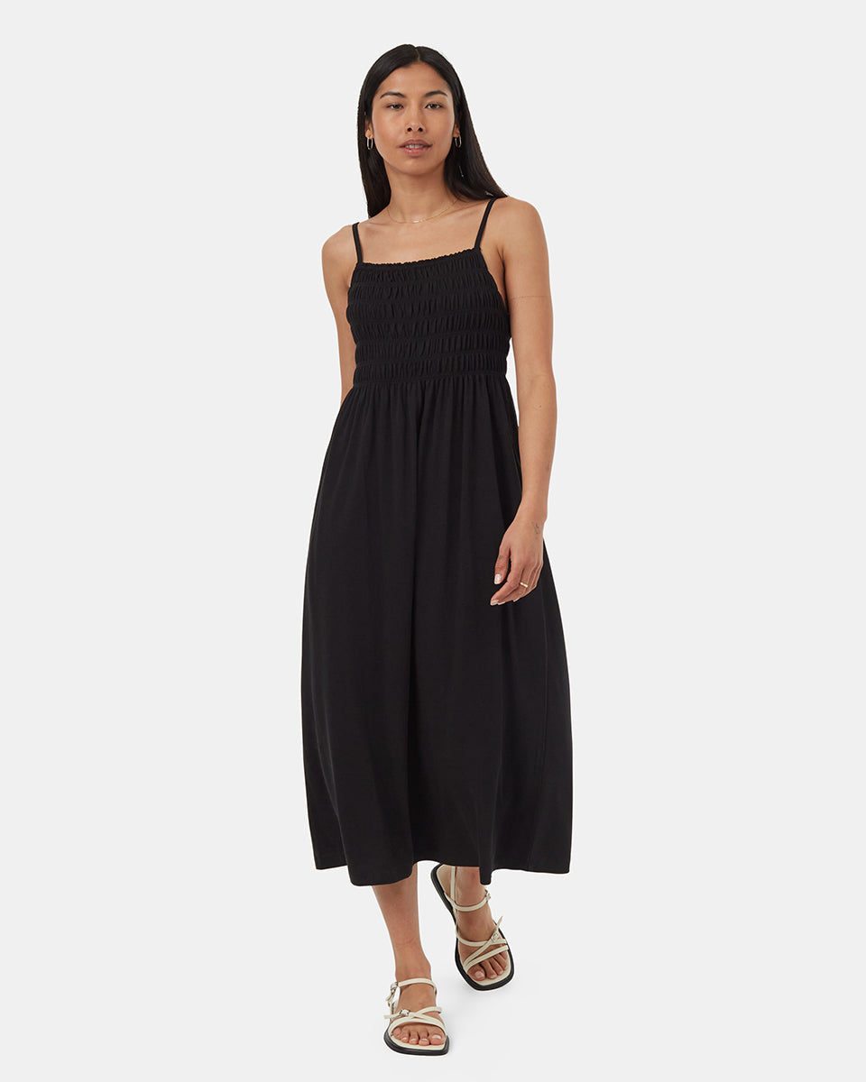 W's TreeBlend Sleeveless Smocked Dress