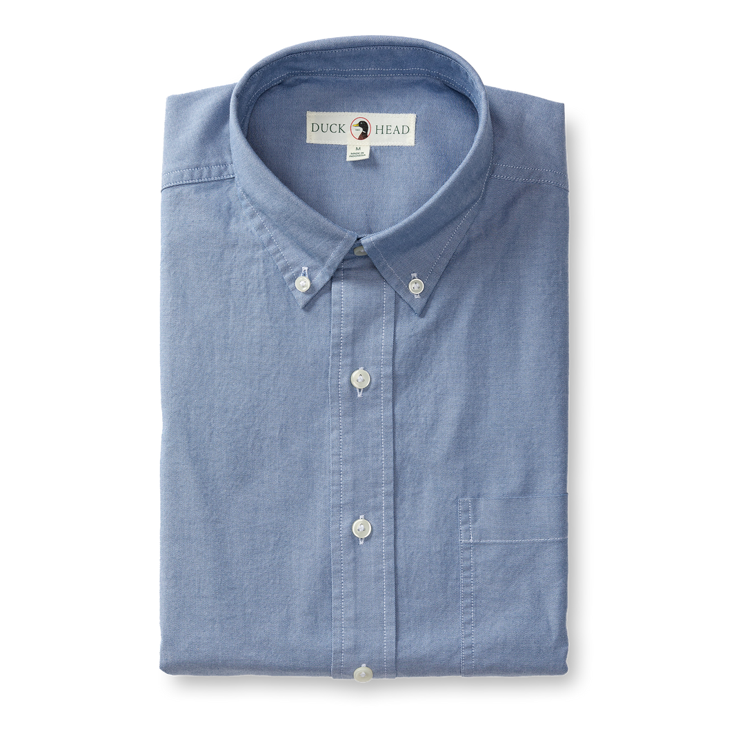 M's Cotton Oxford Sports Shirt