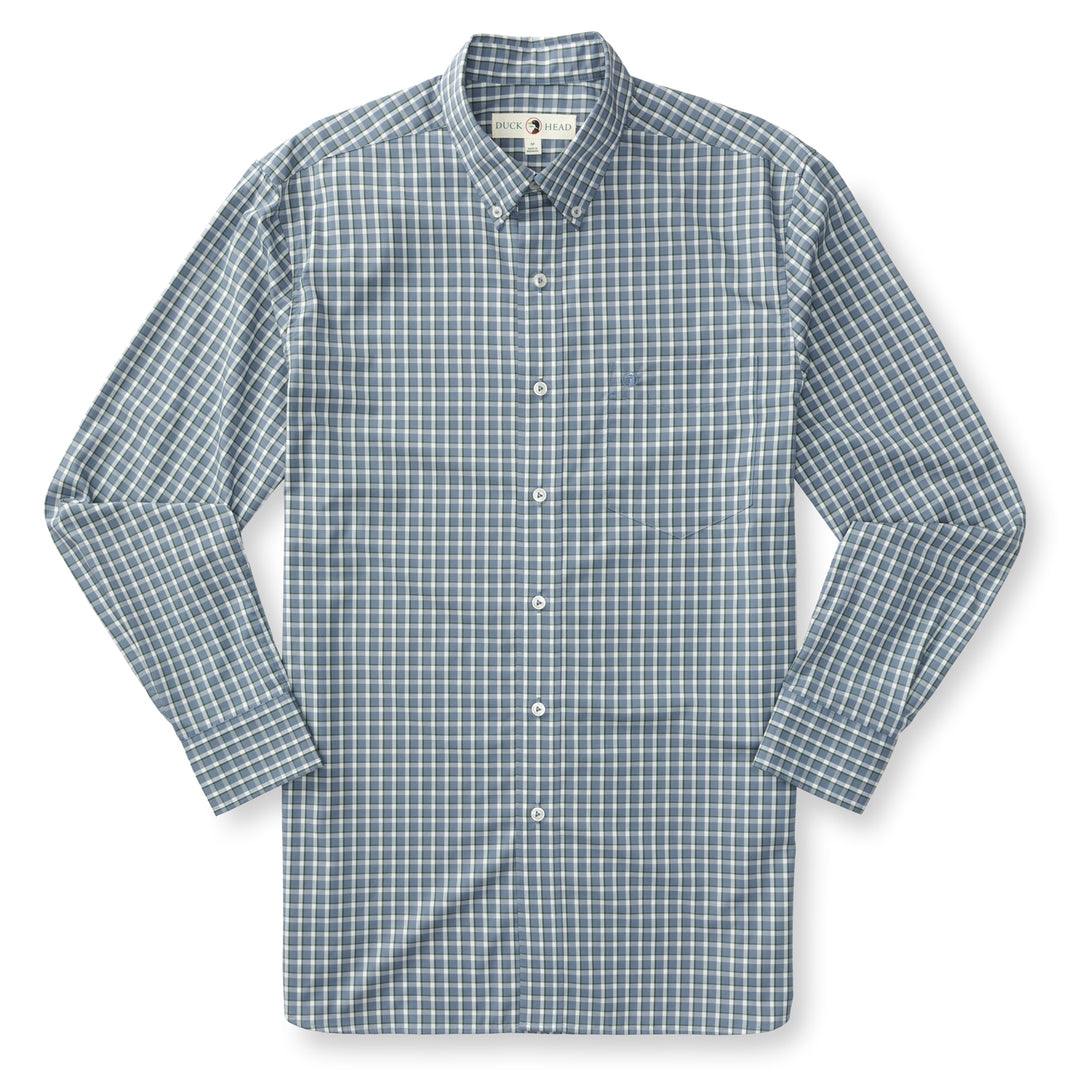 M's Performance Poplin Sports Shirt Harrell Plaid