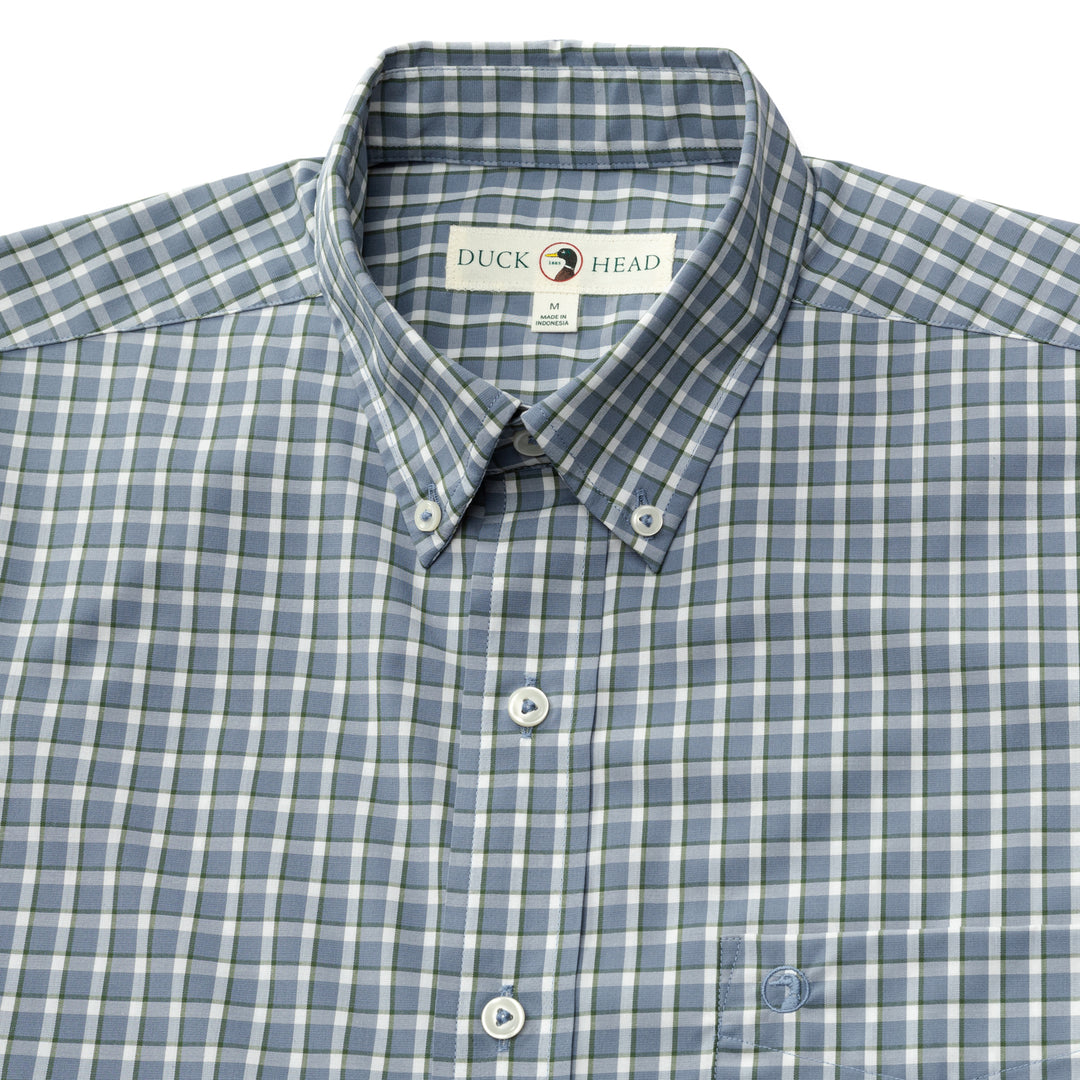 M's Performance Poplin Sports Shirt Harrell Plaid