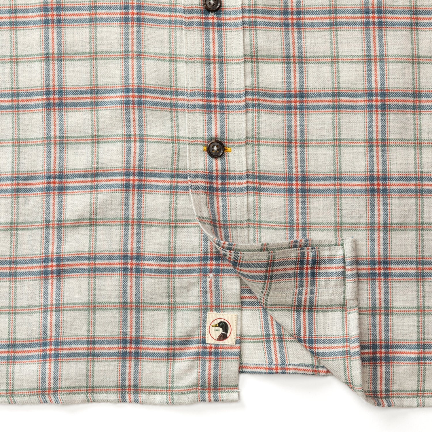 M's LS Flannel Sports Shirt - Malcolm Plaid