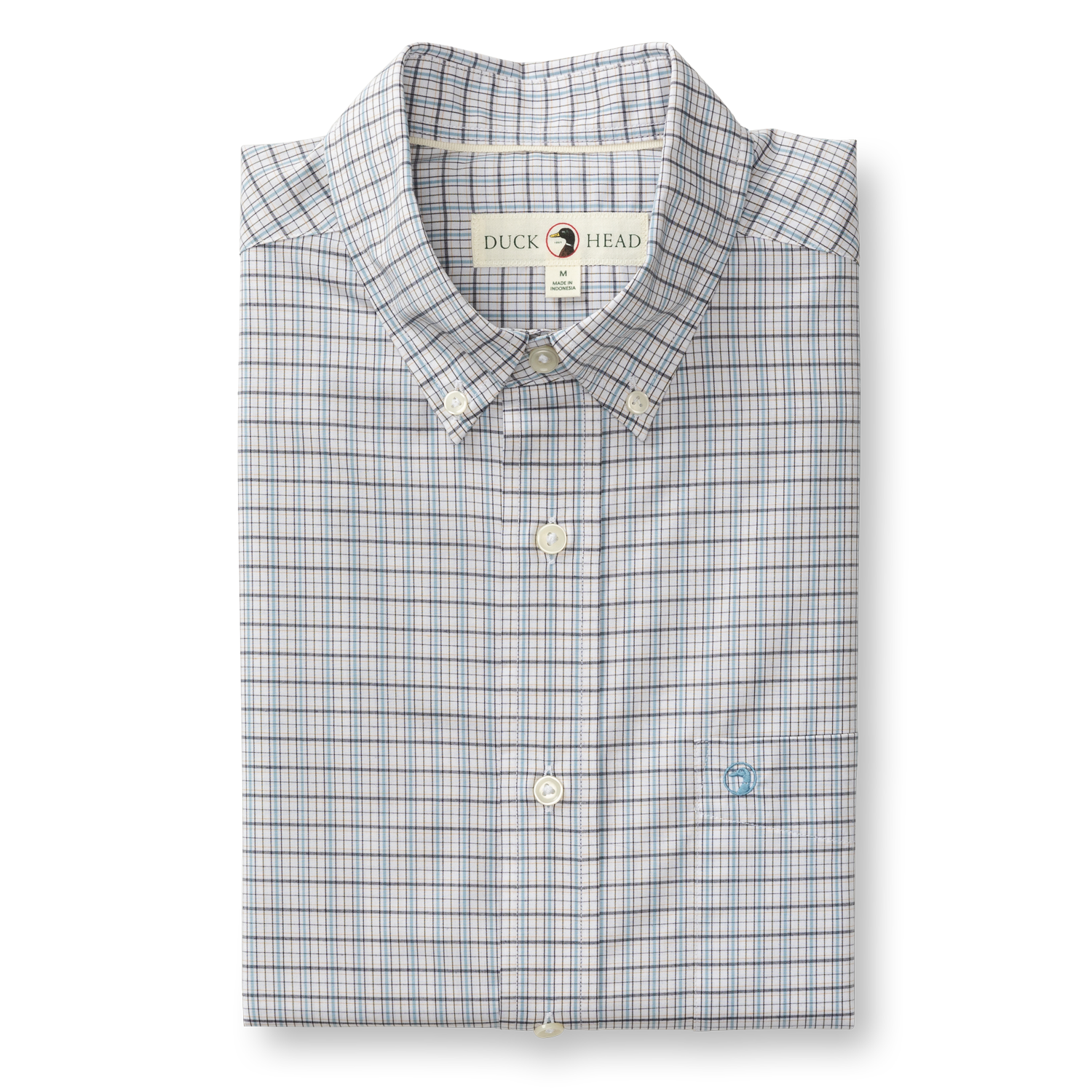 M's LS Performance Poplin Sport Shirt - Edison Plaid