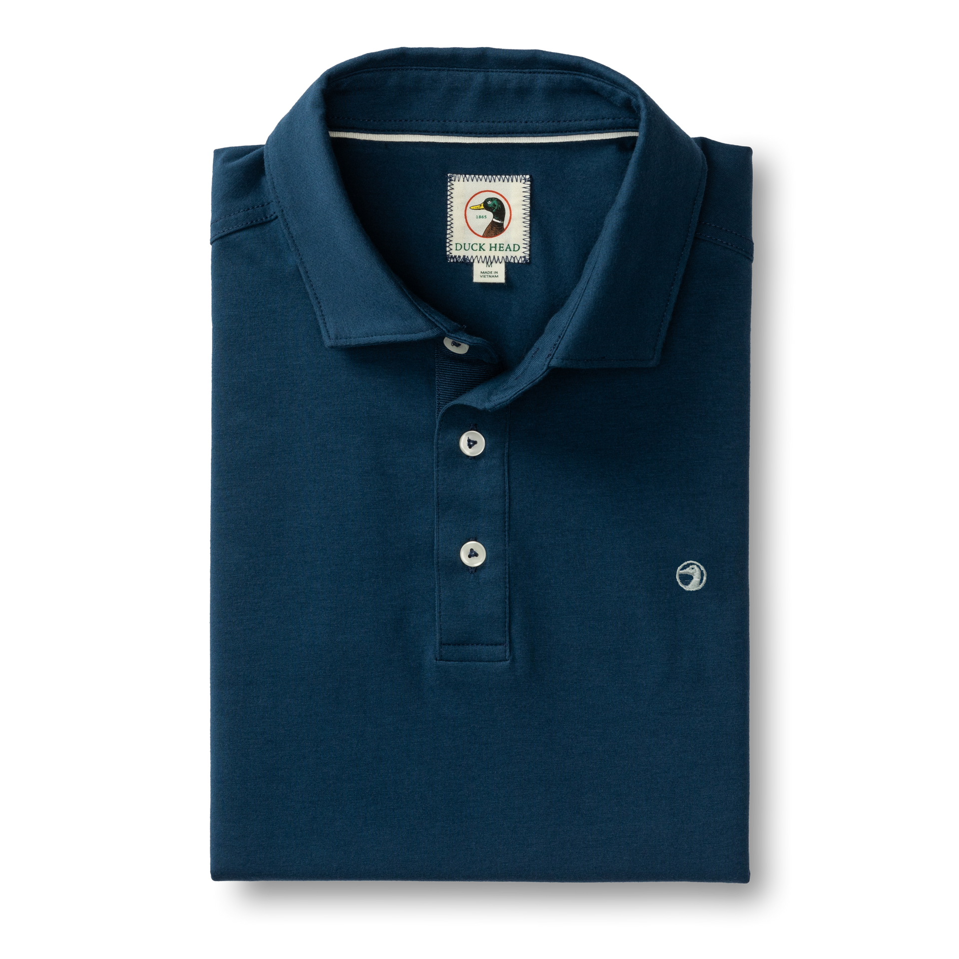 Duck Head Ms SS Hanover Pima Cotton Pique Polo Solid