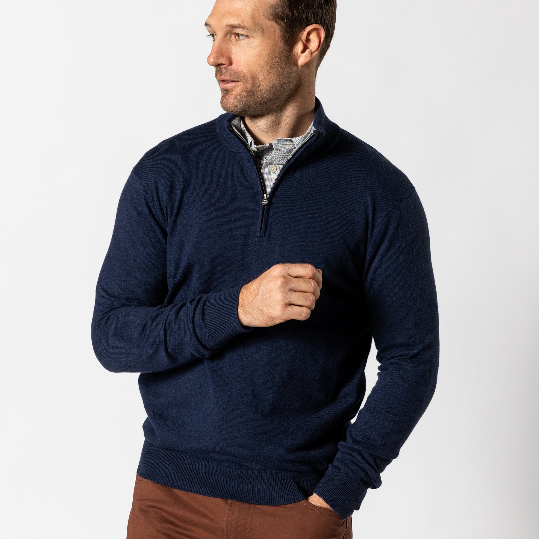 M's Ridley 1/4 Zip Sweater