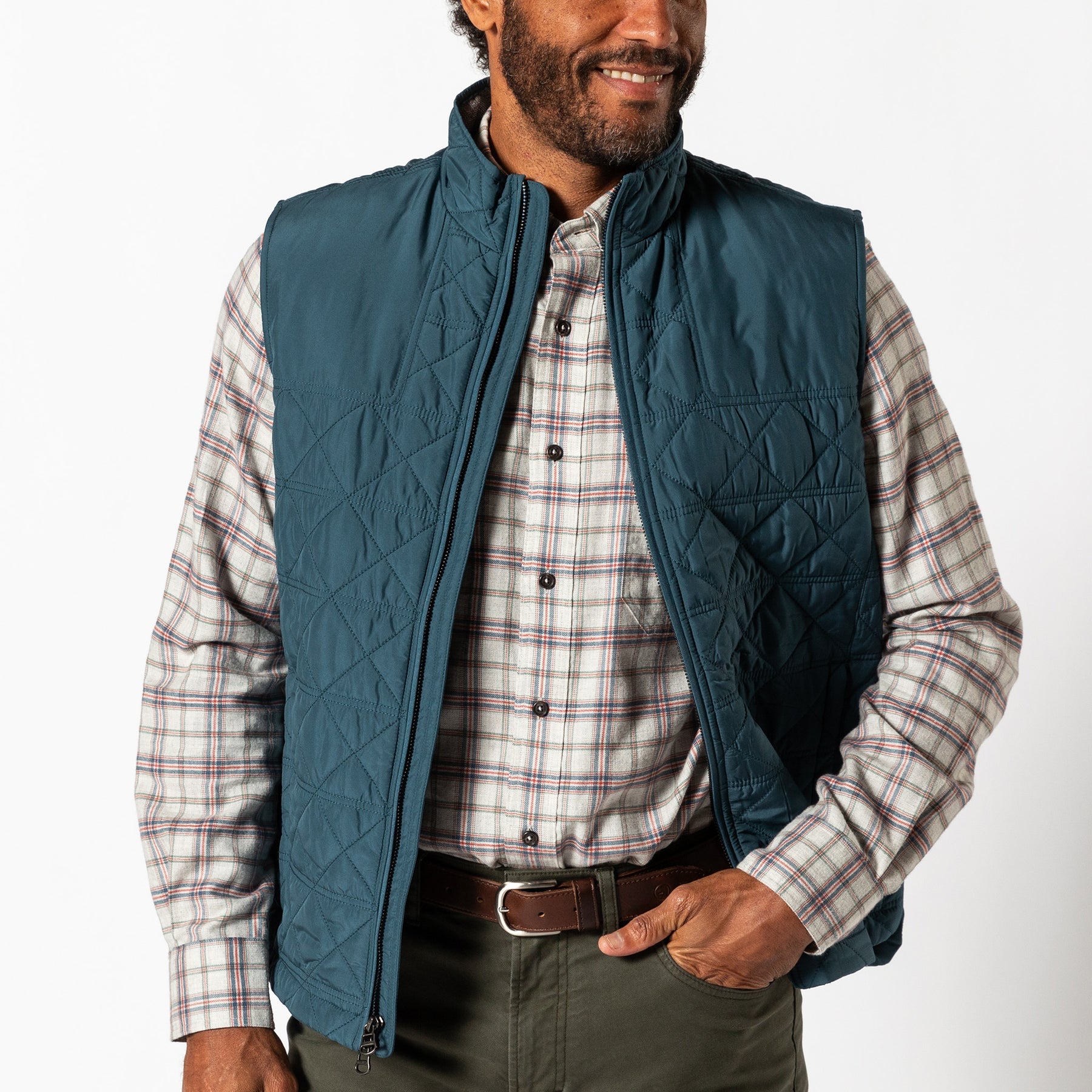 Duck Head Ms Fremont Sport Performance Quilted Vest