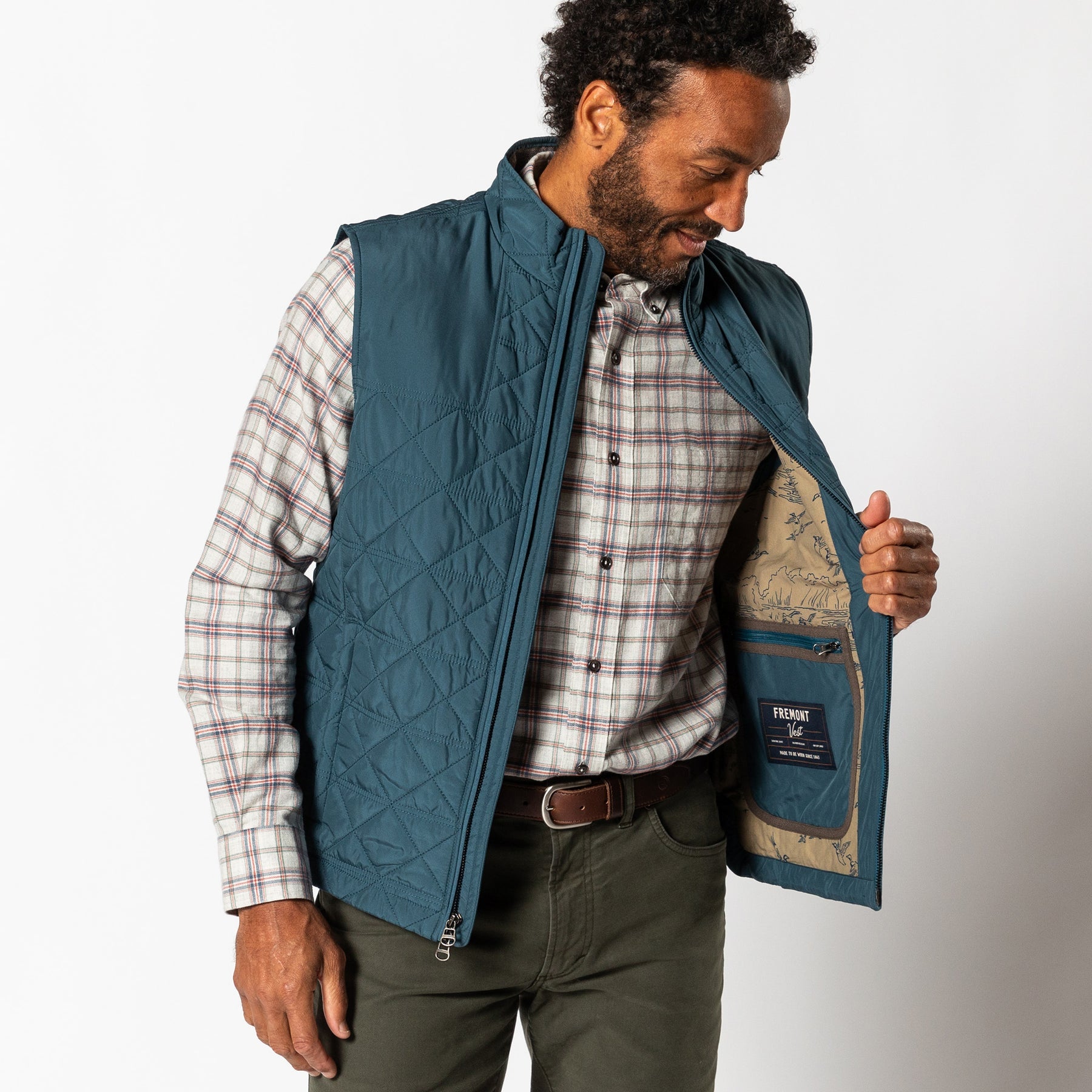 Duck Head Ms Fremont Sport Performance Quilted Vest