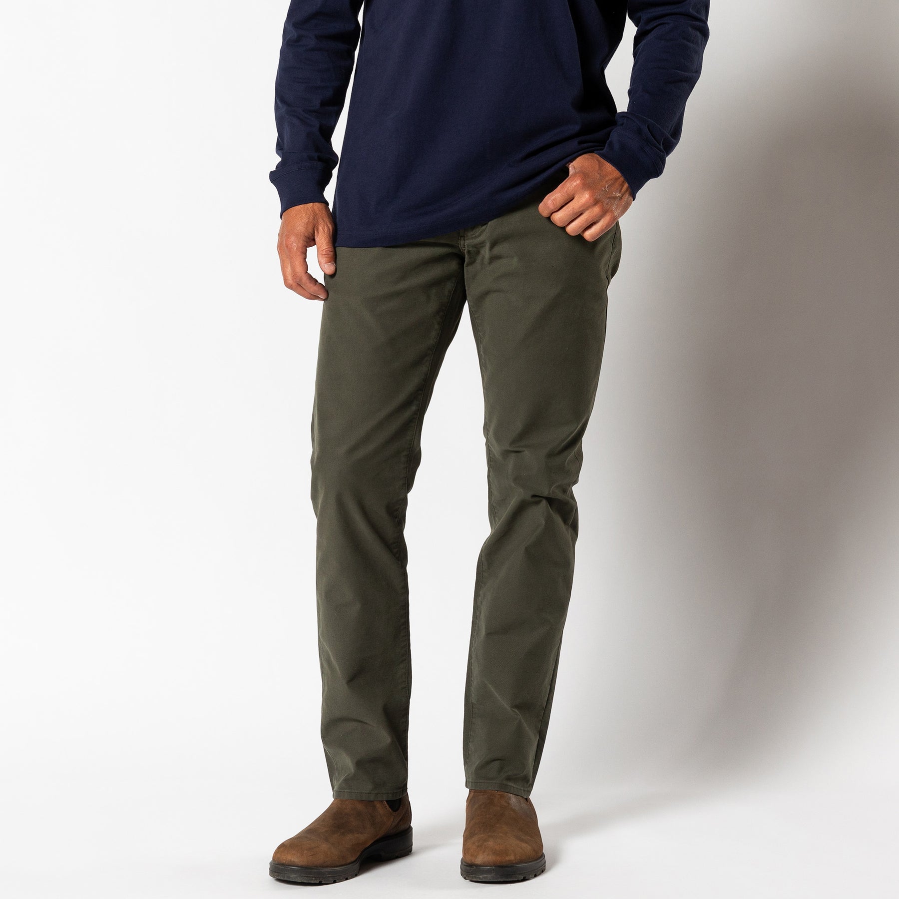 M's Weldon Garment Dyed Five-Pocket Pant