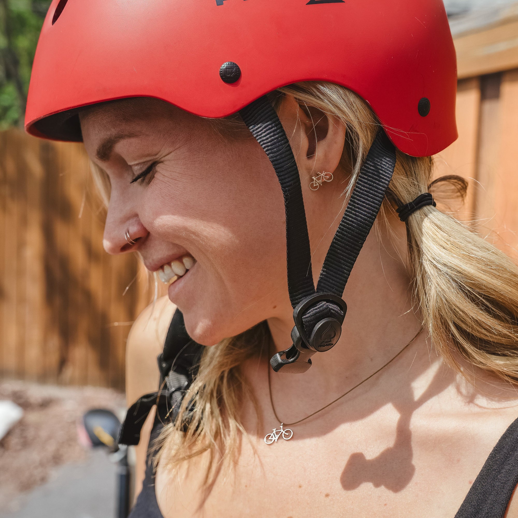 Tiny Charm Post Earrings