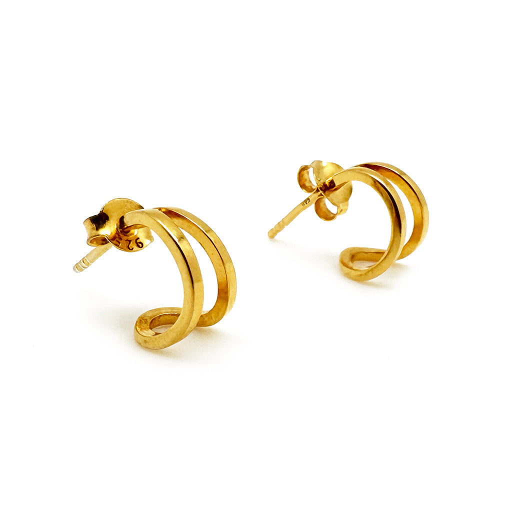 Tiny Charm Post Earrings