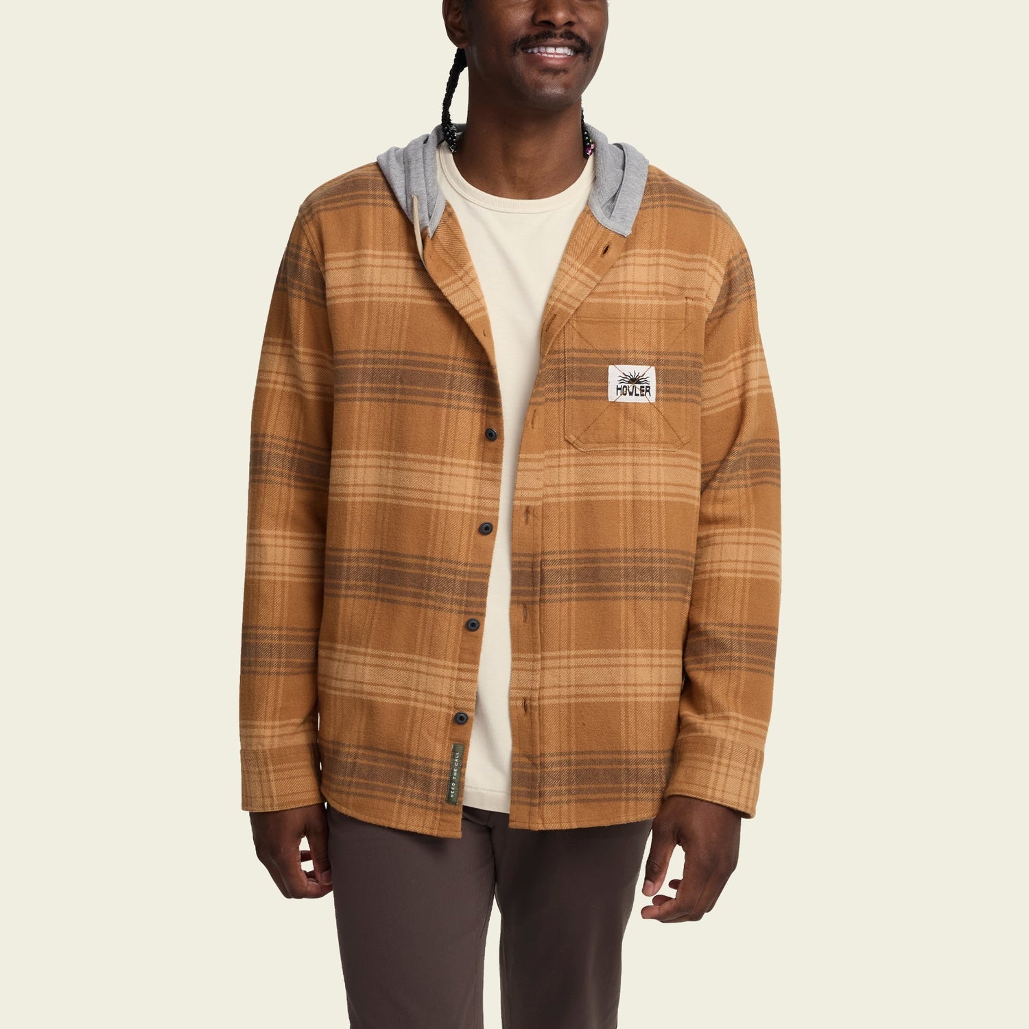 M's Salvo Hooded Blanket Flannel