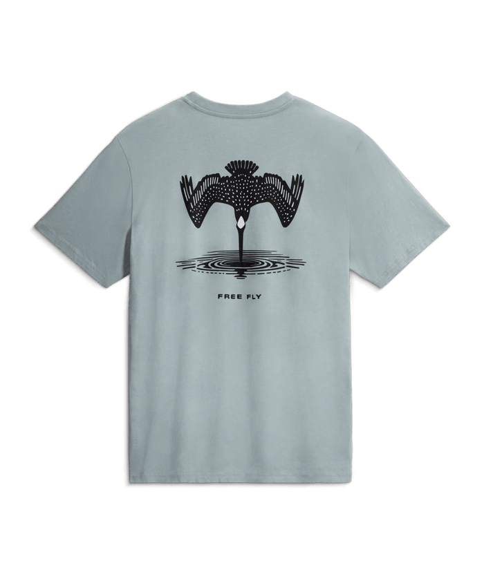 FreeFly Ms Dive Bomb Pocket Tee Ocean Mist